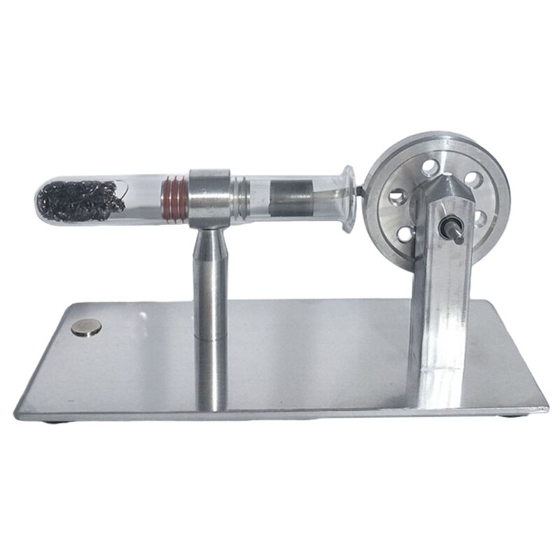 Mini motor Stirling tipo T, generador en miniatura de física, motor de vapor, modelo de enseñanza de laboratorio