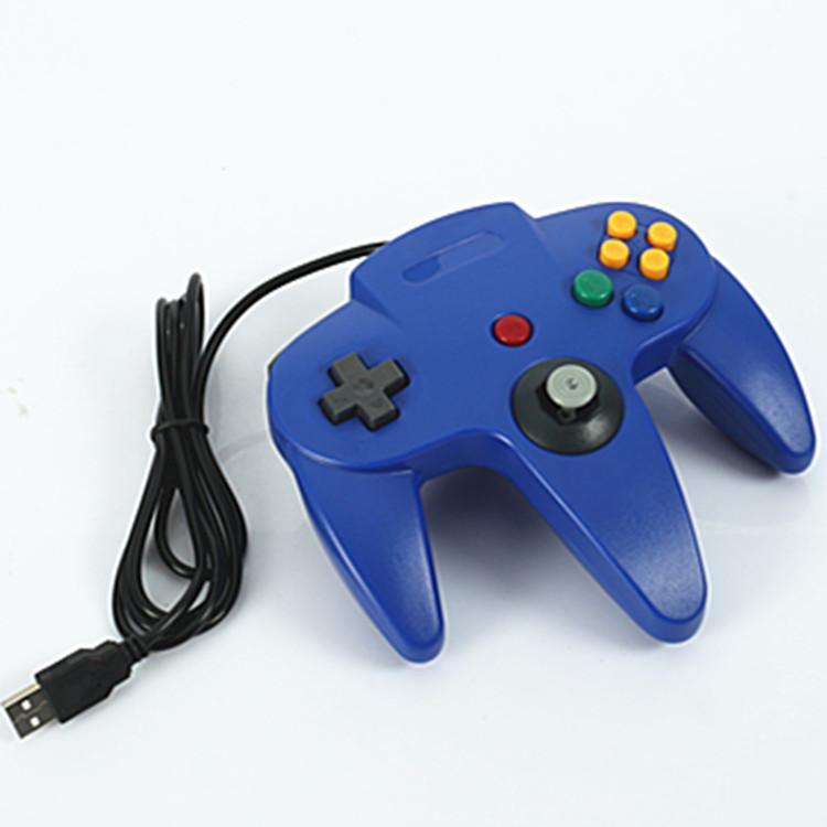 Voor N64 Gamepad Abs Usb Wired Controller Joystick Joypad Pc Computer Game Handvat Game Pad Voor Nintend N64 Voor Pc game Accessoire