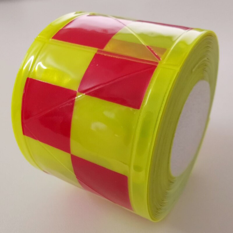 3m reflecterende waarschuwingstape in pvc-kleur voor veiligheidskleding, naaibaar