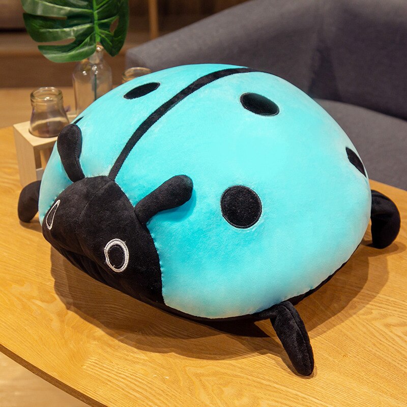 Huggable Nice 80cm/60/40cm/ cute plush toy soft colorful ladybug ladybird insect doll pillow cushion children birthday: 40cm / C