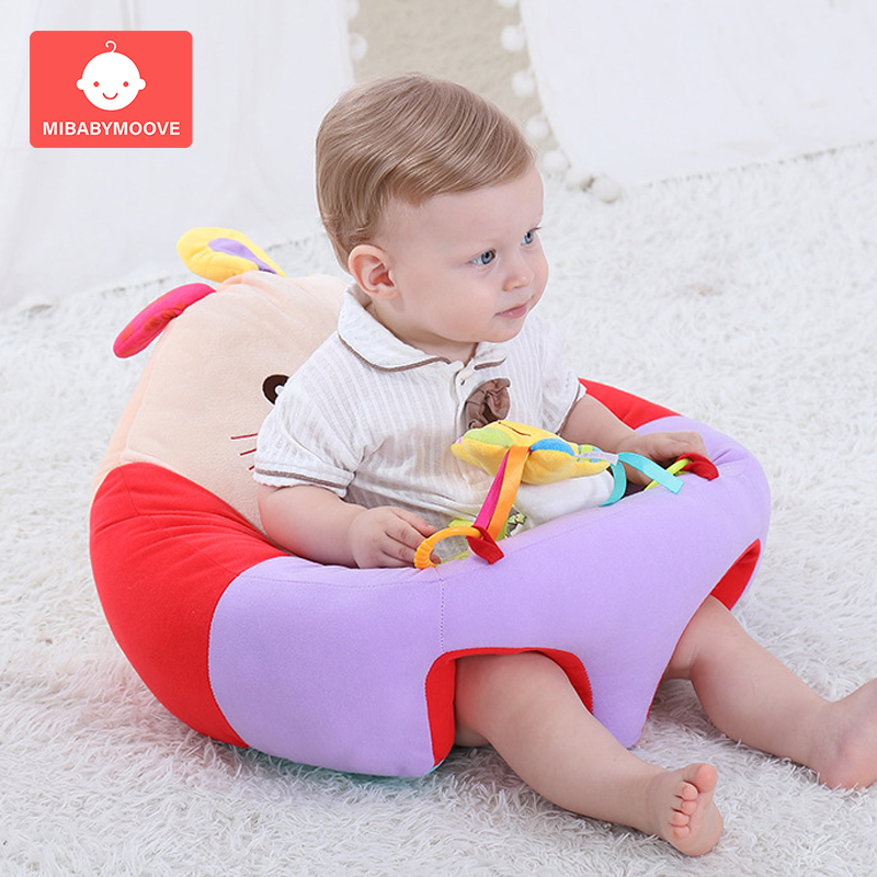 Dessin animé coton bébé assis coussin soutien enfants infantile bébé siège canapé chaise enfant en bas âge sécurité bébé alimentation chaise