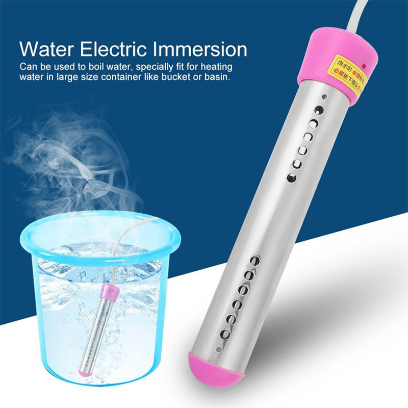 2000W/3000W Electric Heater Boiler Water Heating Element Portable Immersion Suspension Bathroom Swimming Pool 110V/220V
