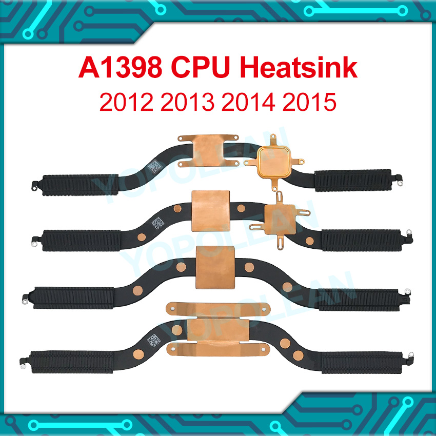 Original Laptop heatsink for MacBook Pro Retain A1398 Heat Sink CPU Cooling Year