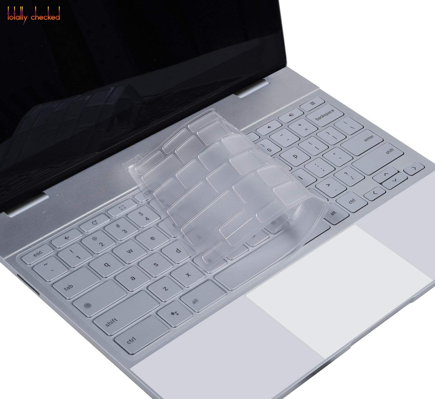 Laptop Keyboard Cover skin Peotector for Google Pixelbook 12.3" Touch-Screen Chromebook Tablet Released US Layout