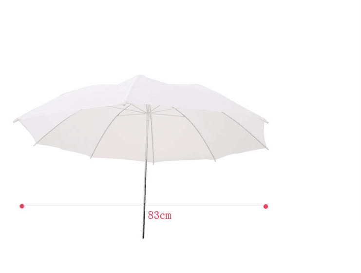 33 " Inches Umbrellas Photography Equipment 83cm White Photo Studio Building Flash Umbrellas