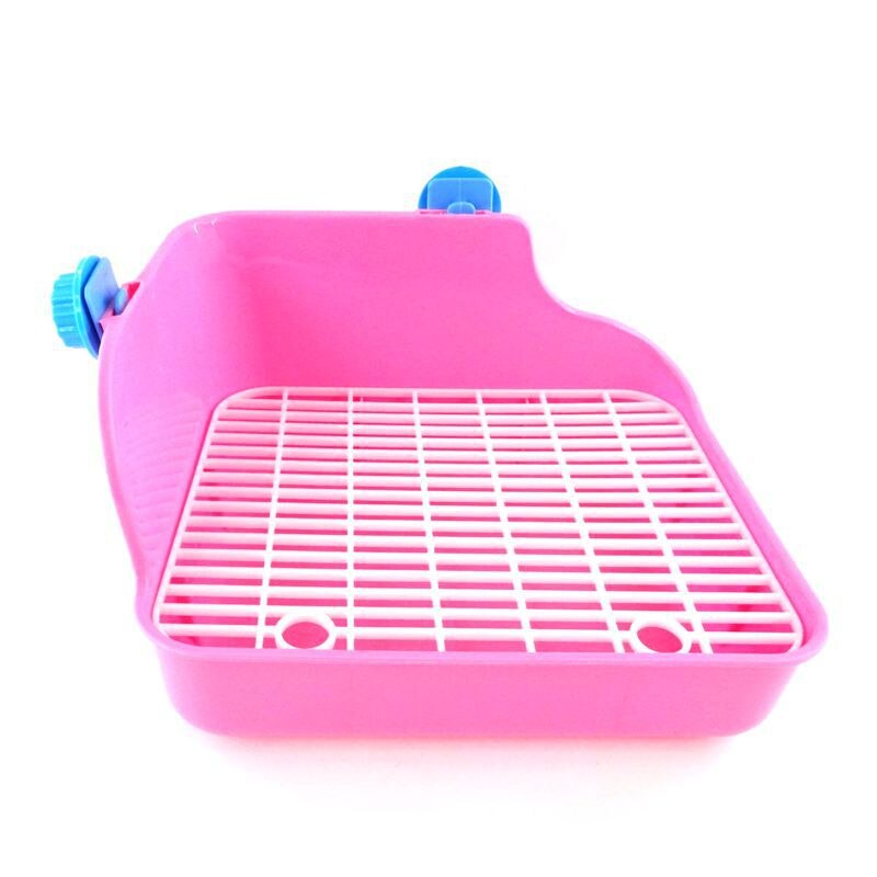 Hamster kjæledyr katt kanin hjørne toalett søppelbrett rent innendørs dyresøppel treningsbrett for chinchilla hollandsk gris katt potte urinal