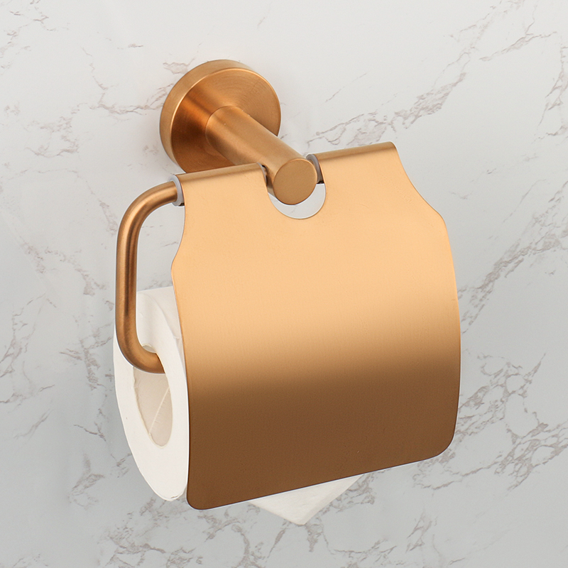 Badkamerbeslag 304 roestvrij staal roségoud handdoekenrek toiletrolhouder zeephouder handdoekstang toiletaccessoires