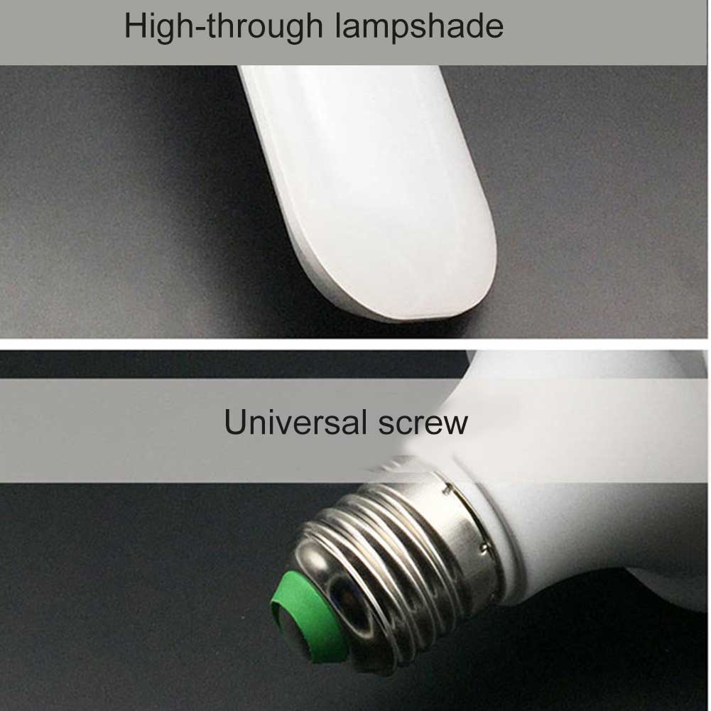 Foldable Garage Light LED Light Bulb Super Bright Angle Adjustable Home Ceiling Lights CLH@8