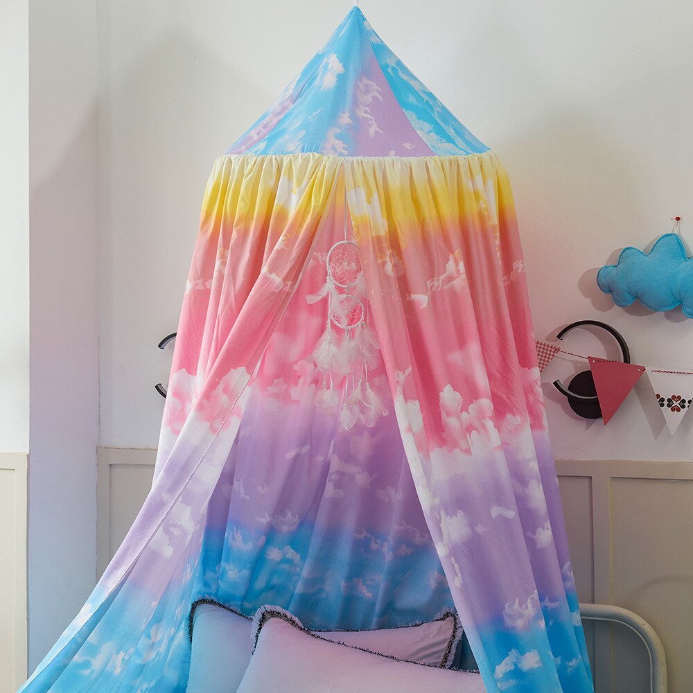 Baby Canopy Klamboe Kinderen Kamer Decoratie Crib Verrekening Baby Tent Viscose Baby Klamboe Fotografie Props