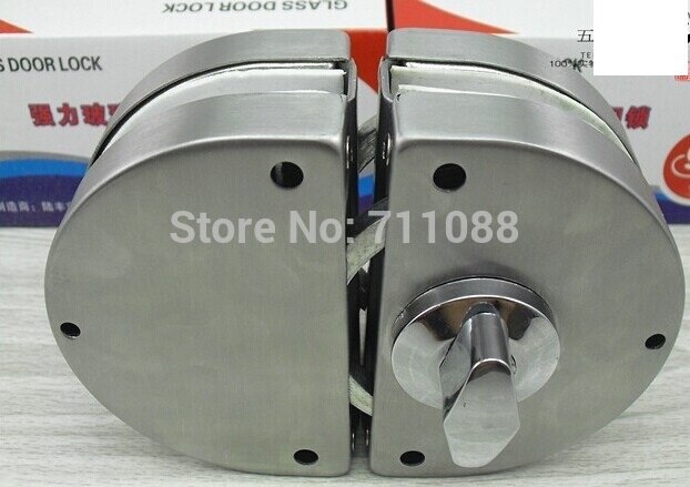Dooren Strong coupe glass lock glass door lock circular double door lock 6318,for double door