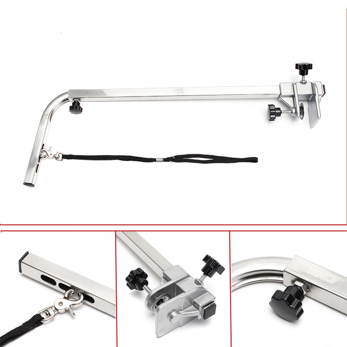 iShoot 22cm Verlengde Camera Quick Release Plaat met 2 dia's