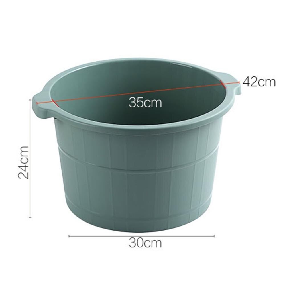 1pc Kunststoff Eimer Fuß Badewanne Schlecht Eimer Schlecht Fuß Waschbecken Wäsche Eimer Tragbare Wasser Behälter Schlecht Zubehör