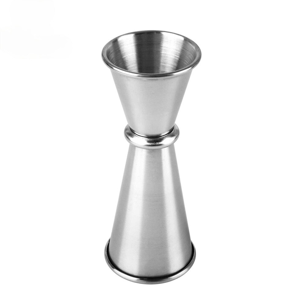 Stainless Steel Cocktail Shaker Wine Measure Cup Dual Shot Drink Spirit Measure Jigger Kitchen Gadgets