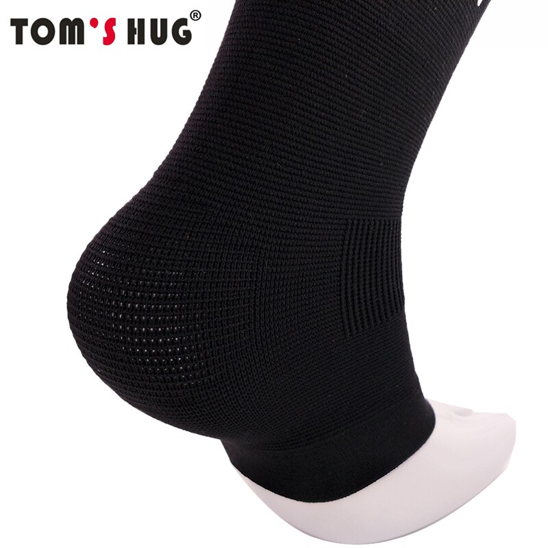 Protector de tobillo para bicicleta, soporte de Tom&#39;s Hug para ciclismo de fútbol, bádminton, antiesguince, cuidado de tobillos, color negro cálido, 1 unidad