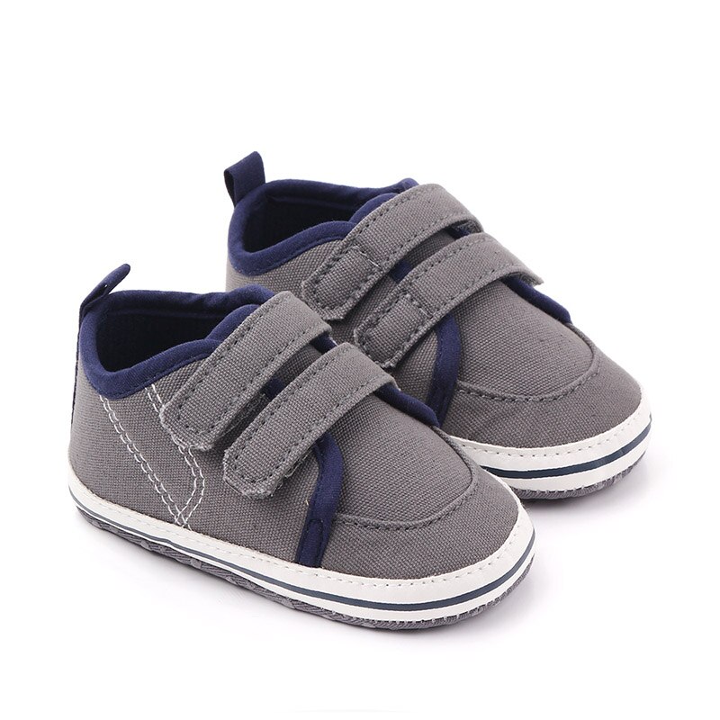 Babyskor pojkar flickor sneakers som andas sportspjälsäng mjuk first walker fritidsskor first walkers i 0-12 månader: H  (1) / 9-12 månader