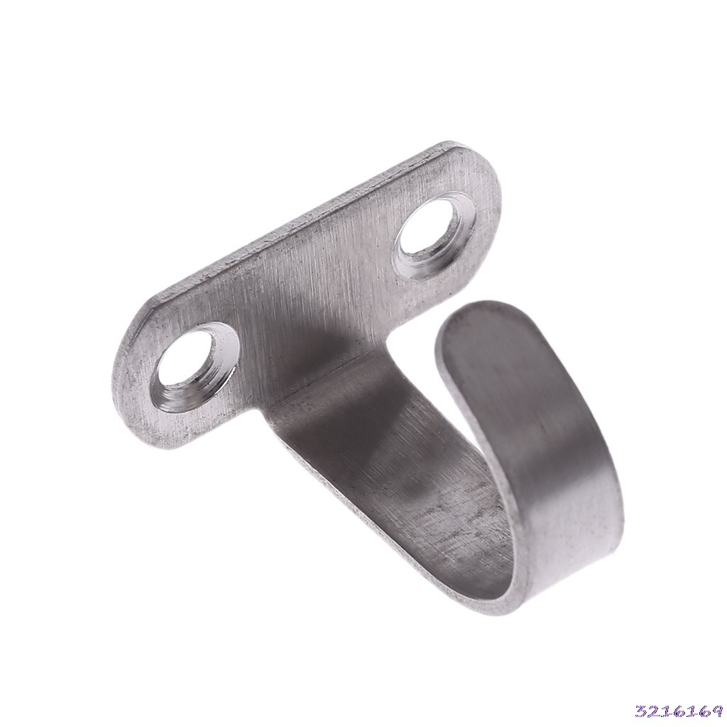 5x Rvs J Vorm Haak Voor Plafond Kabinet Top Hanger Doek Handdoek Robe