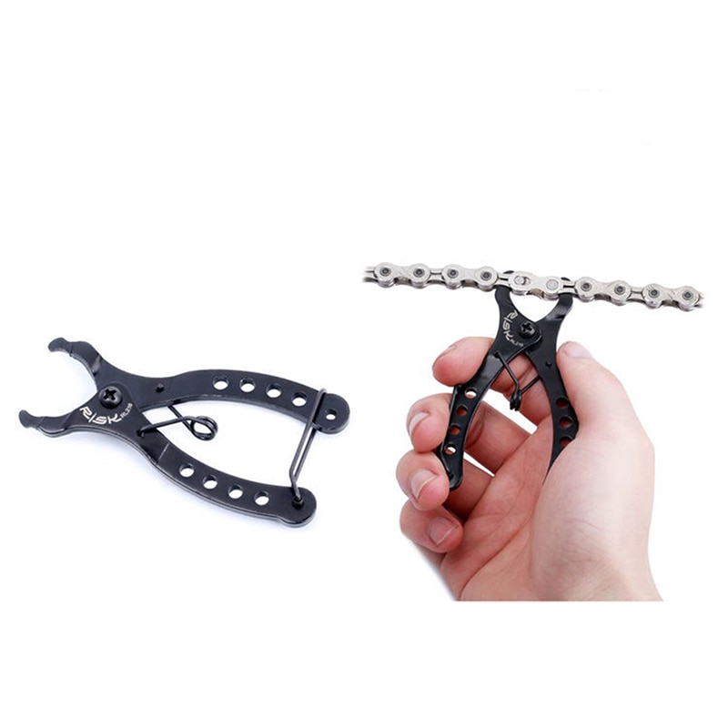 1 Uds bicicleta cadena enlace rápido abrir cerrar herramienta Alicates para eslabón maestro bicicleta Botón de cadena mágica pinza de herramientas de eliminación de 9,2 CM