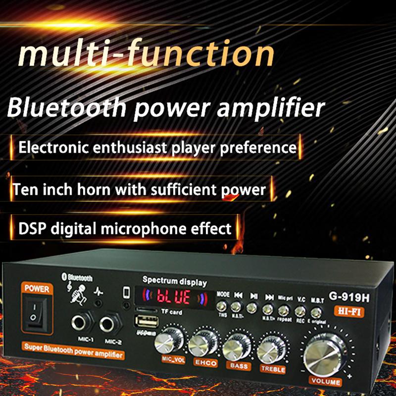 G -919h 1000w hjemme effektforstærkere lyd bluetooth forstærker subwoofer højttalere teater lyd lydsystem 220v/110v fm usb