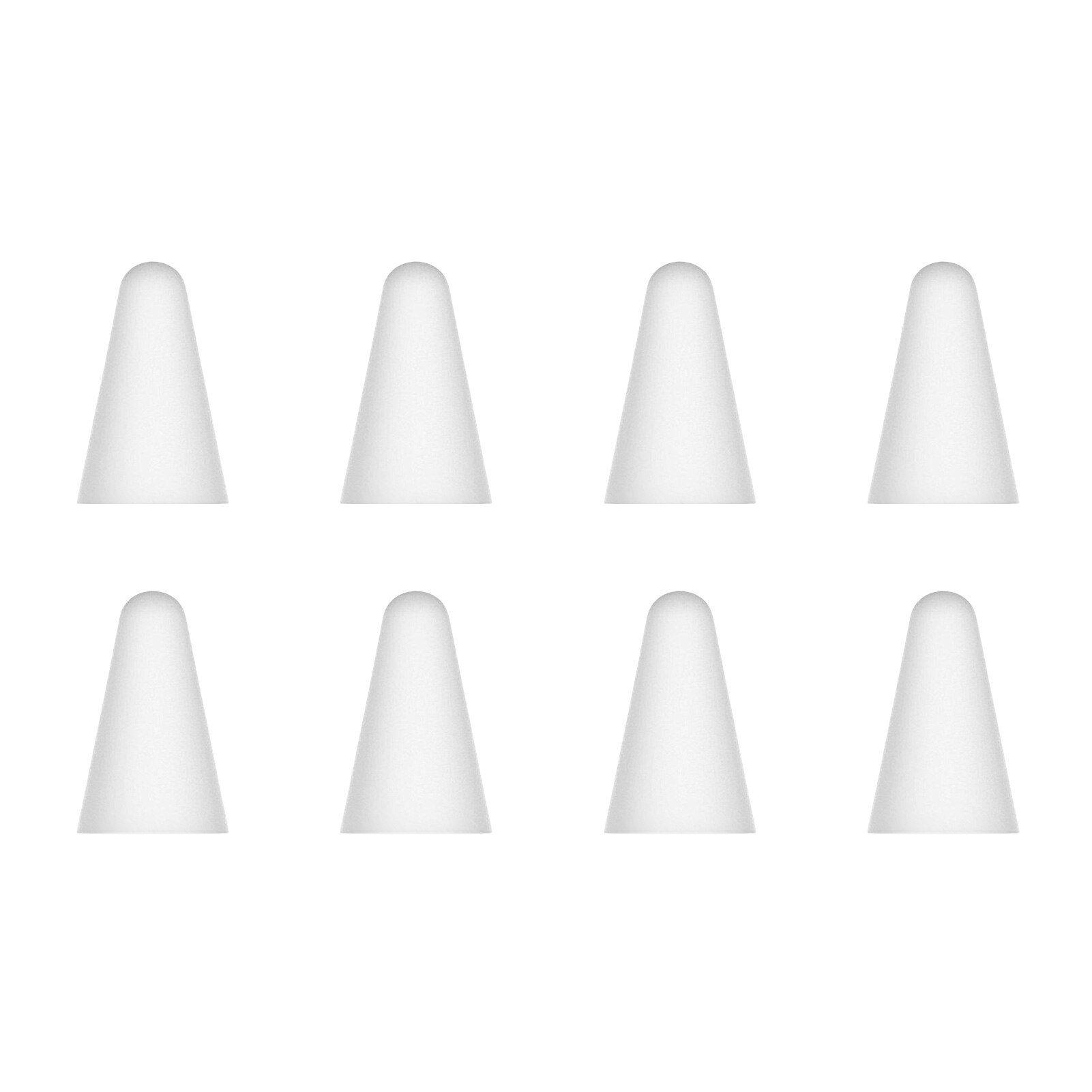 Silikonspitzen als ersatz für apple pencil 1st (2nd. generation), farbige spitze, doppellagiger touchscreen-stift, mehrfarbig: B