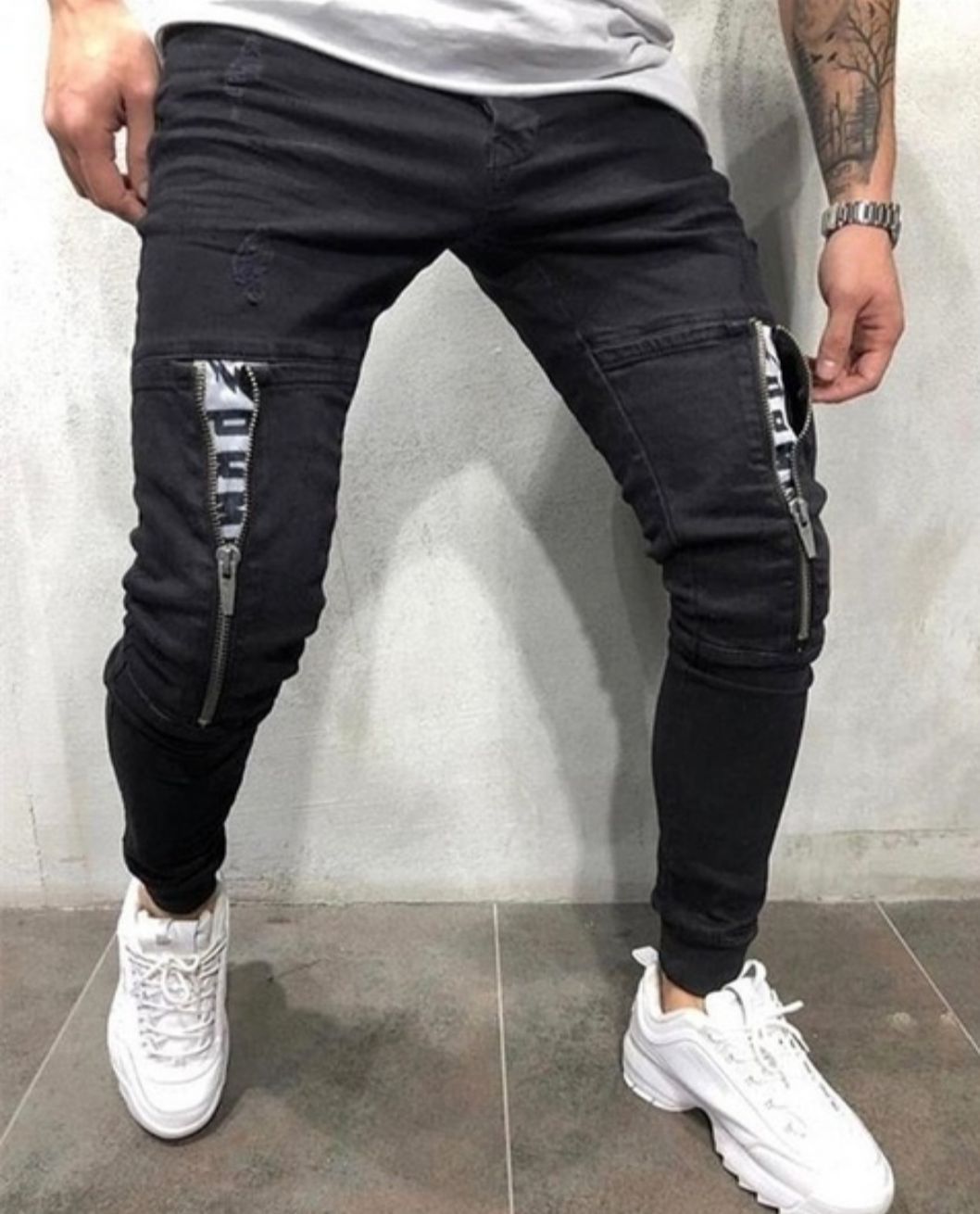 Men's Ripped Skinny Fit Jean