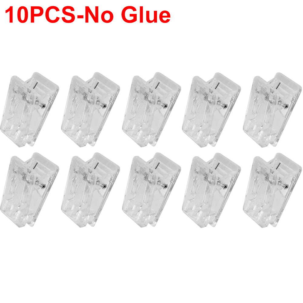 30/10/5/1PCS Selbstklebende Clips Papierklemmen Tapisserie Clips Foto Bild Poster Kunststoff Frühling Clip Schule DIY Dekoration: Blau