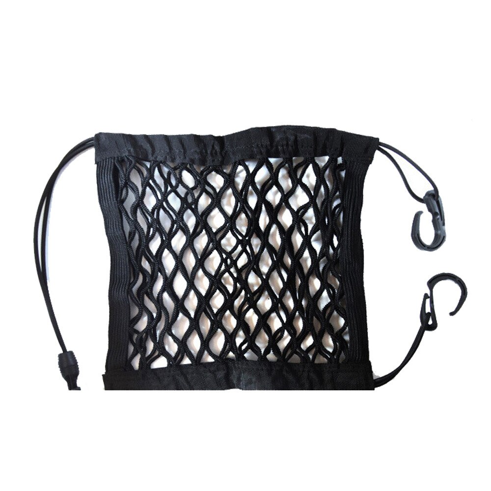 Maille coffre voiture organisateur Net marchandises stockage universel siège arrière arrière rangement rangement Auto accessoires voyage poche sac réseau