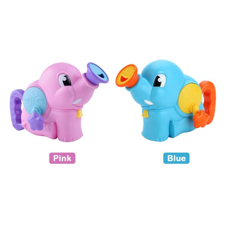 Baby Bad Speelgoed Cartoon Olifant Kids Funny ABS Float Spray Water Bad Speelgoed Willekeurige Kleur