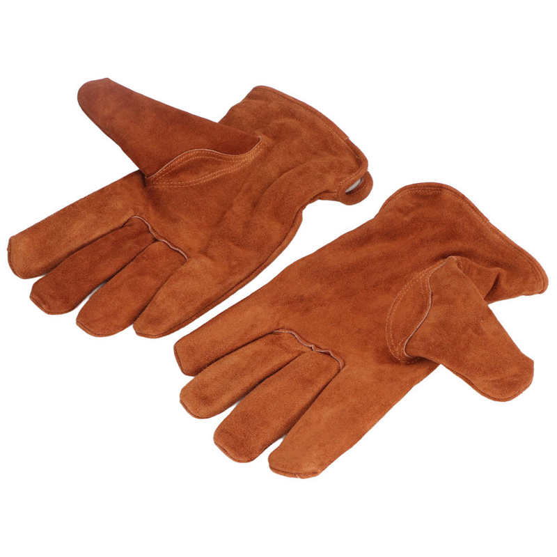 Forge Welding Gloves Wind Proof 1 Pair Barbecue Gloves Puncture Proof Waterproof for Gardening