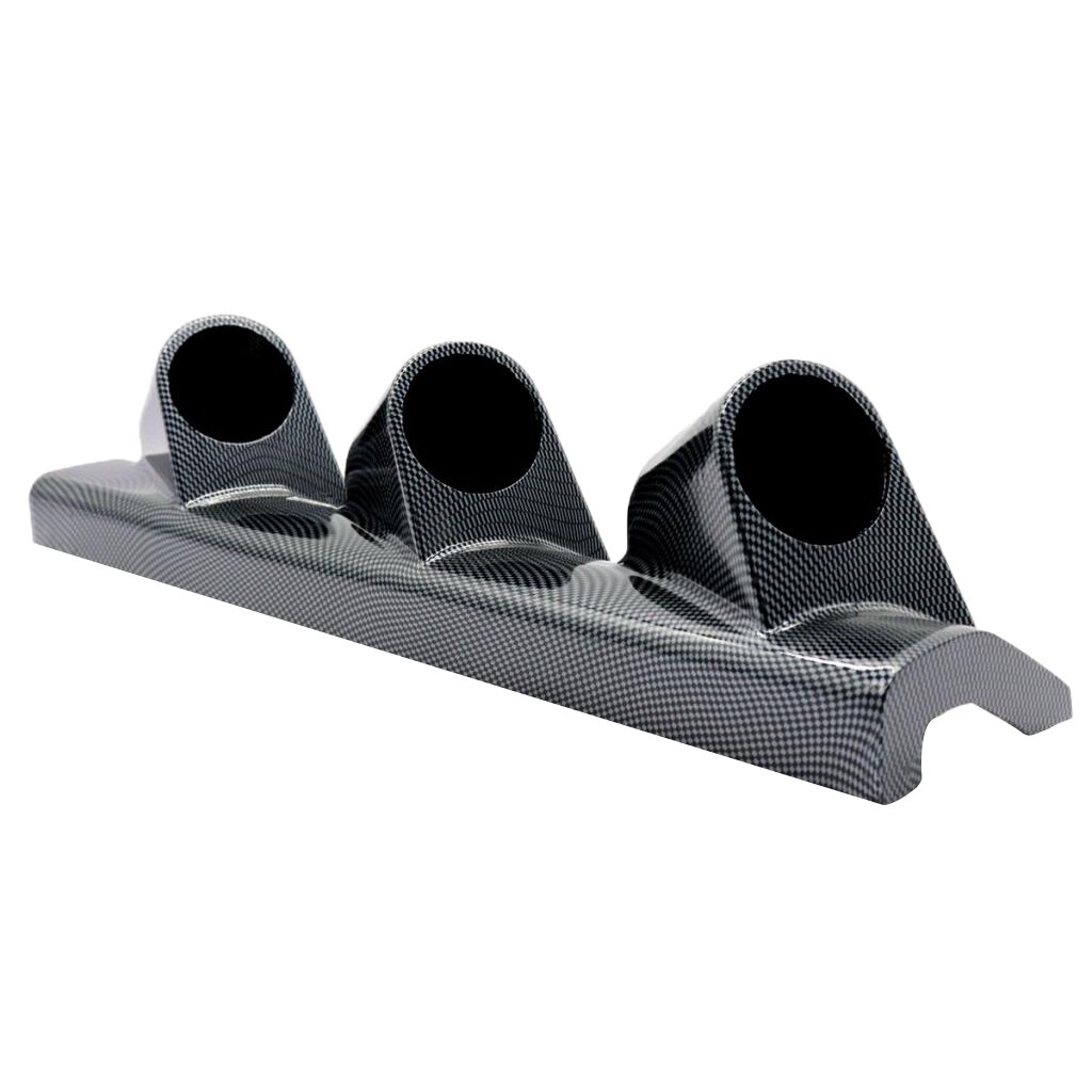 Carbon Fiber 52mm/2 Inch Triple Gauge A Pillar Pod For Right Hand Drive Car