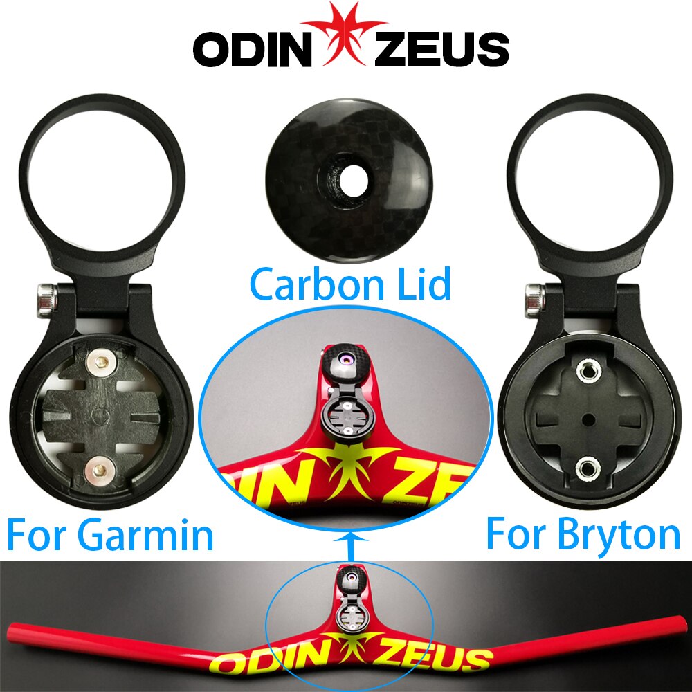 mountain bike road bike code table extension bracket is suitable Aluminum alloy wrist set code table frame with carbon fiber Lid