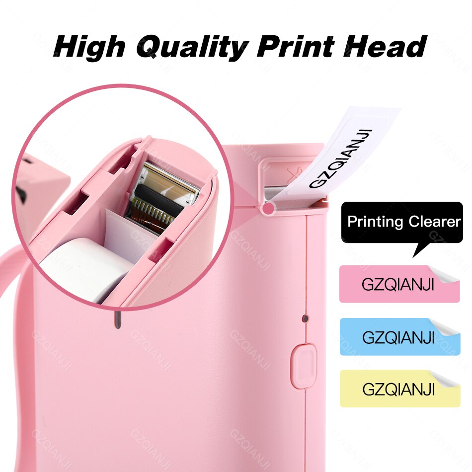 Niimbot D11 Label Printer Mini Wireless Sticker Printing Label Maker with 5 10 Roll White Paper Official Phone Price Tag Printer