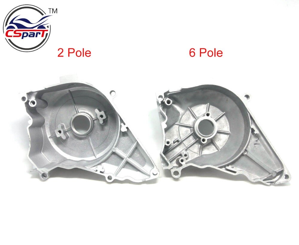 2 6 Poles Down Engine Magnetor Side Cover 50CC 70CC 110CC 125CC Taotao ZongShen Lifan Dirt Bikes Pit Bike Parts ATV Quad Parts
