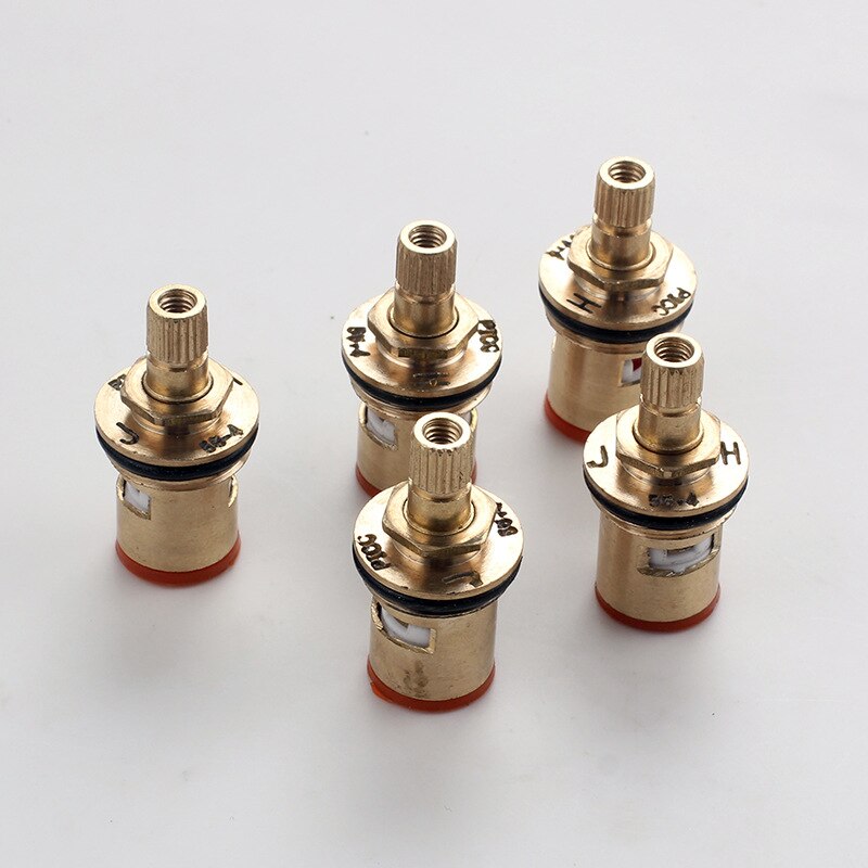 1pc Brass Replacement Ceramic Disc Tap Valves Cartridges Innards Single Cold Kitchen Basin Bathroom Accessory