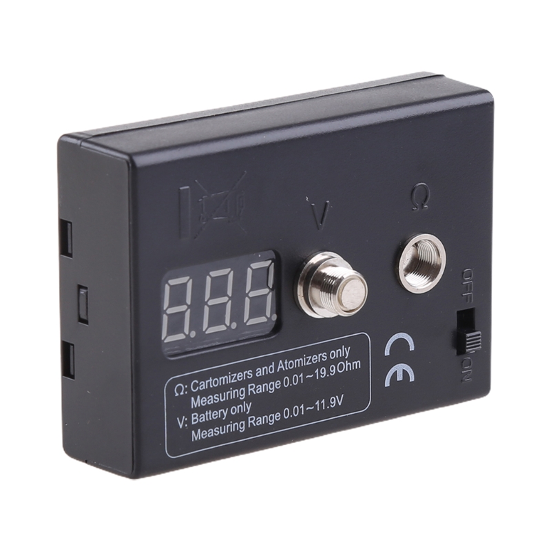 Digital LED Ohm Meter Resistance Reader Voltage Tester