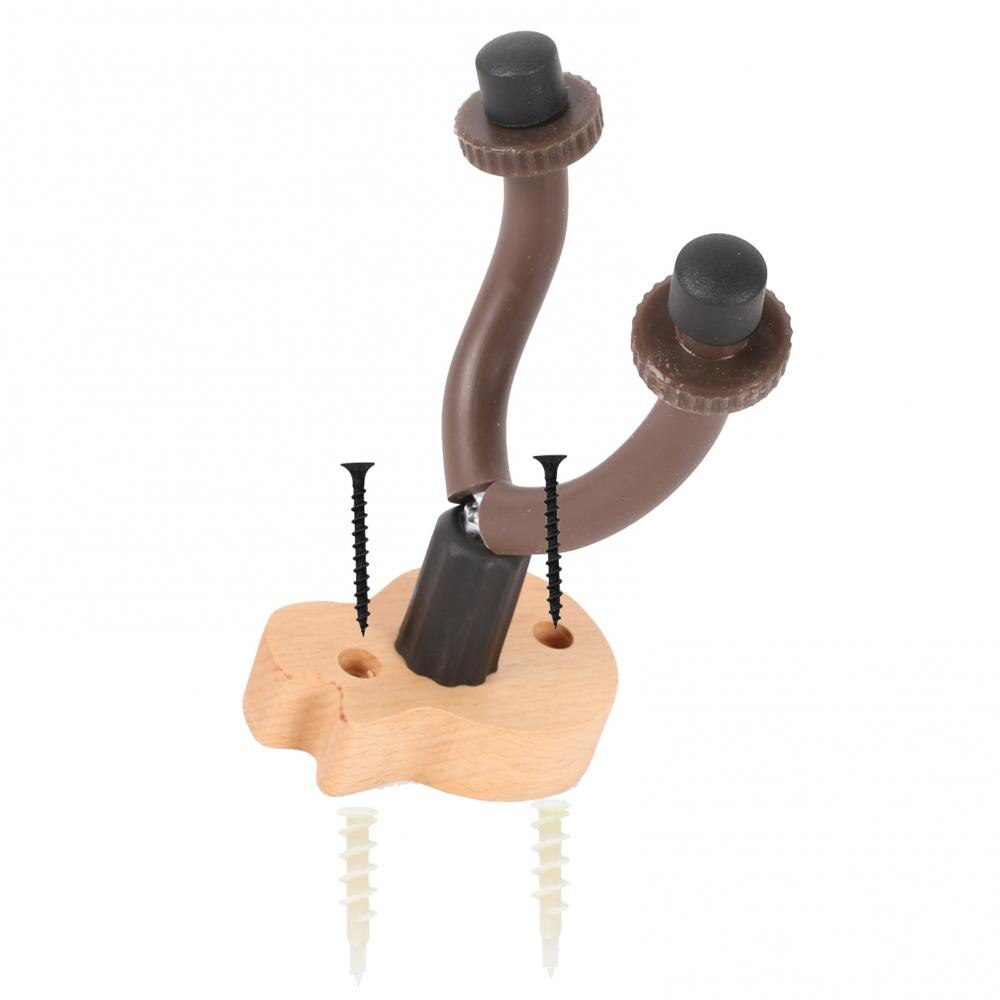 Folk electric bass guitar wall-mounted electric guitar ukulele wall-mounted hook high guitar rack