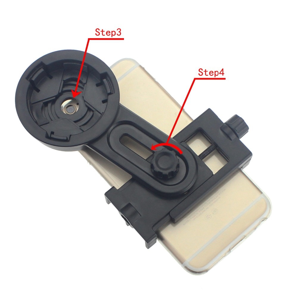 Smartphone Capturer for Iphone Android and Windows Telescope adapter Compatible with Binocular Monocular Spotting Scopes