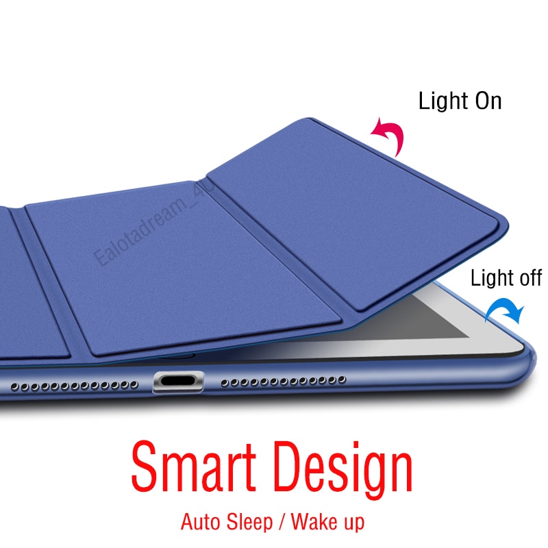 Weiche für iPad Air 2 Air 1 Fall Silicon Smart Stoßfest A1474 A1566 Fall für iPad Air 2 1 5 6 smart Cover Auto-Sleep/Wake up