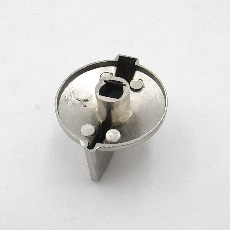 Inbyggd spisknopp spis gasspisströmställare gasspistillbehör metallknopp 8mm