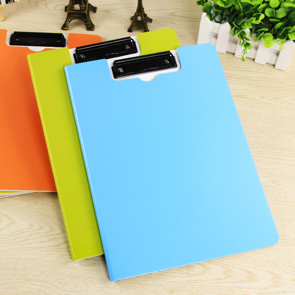 A4 Covered Clipboard File Folder Organizer Documents Holder Writing Pad Padfolio Portfolio Tool for Office School Home