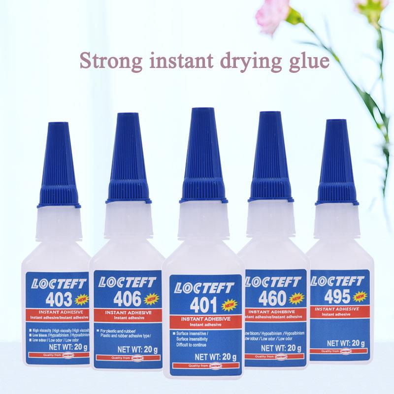 12/20 g Superkleber, sofort trocknender Cyanacrylat-starker Klebstoff, universeller schneller Reparaturkleber 401/403/406/460/495/496