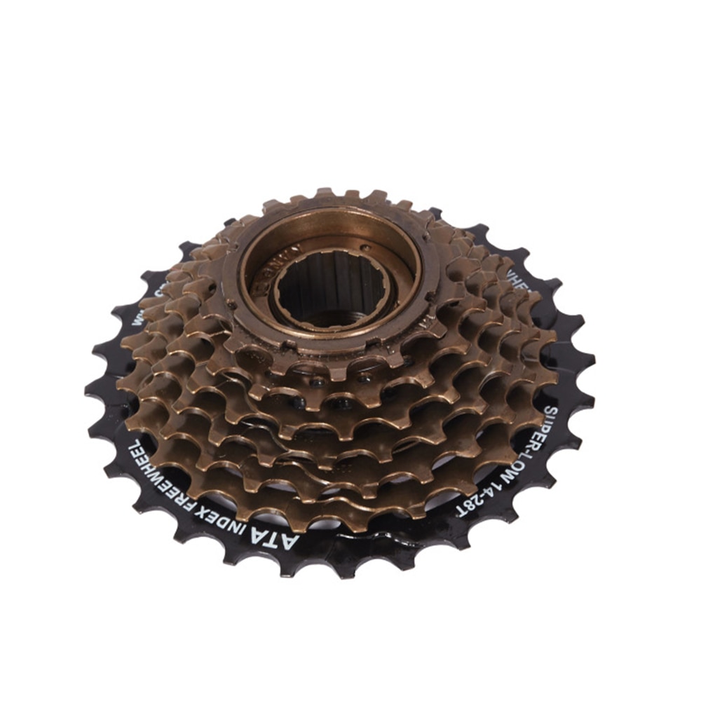 7 Speed Thread on Cassette 14-28T shiman0 Bicycles Ebike Freewheel for MTB Road Cycling Bike or electric bicycle