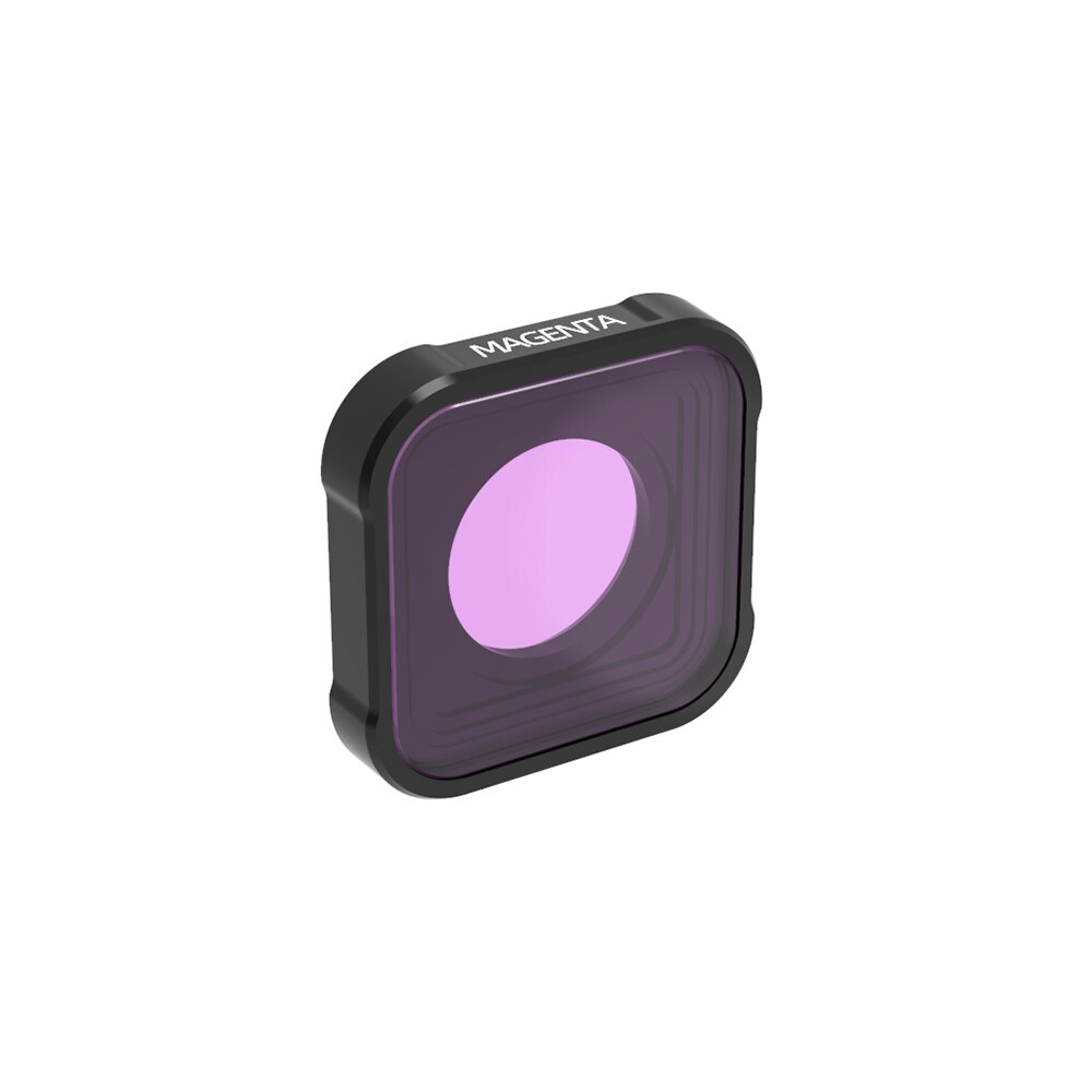 Per I Filtri delle Lenti Gopro Hero 9 Nero Set UV/CPL/ND4/8/16/32/64 di Azione accessori della macchina fotografica Per Go Pro Hero9 Filtro di Colore Alluminio: Purple