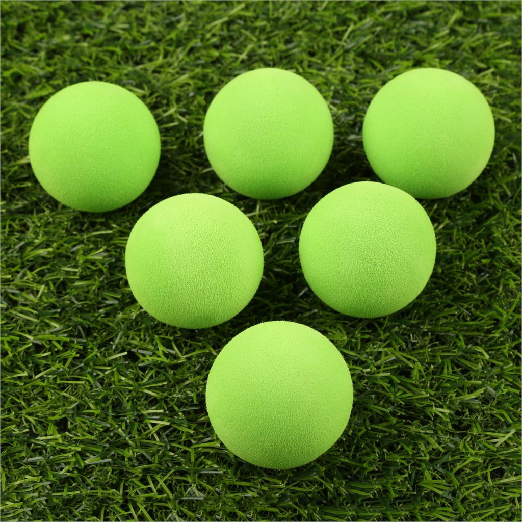 20 stk / taske golfbolde eva skum bløde svampe bolde til golf / tennis træning ensfarvet til udendørs golf træningsbolde