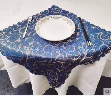Serviettes de table, serviettes, tapis de table, lingettes, gobelets, restaurants occidentaux, chiffons pliants, plateaux à thé, serviettes, 10 pièces: vert clair