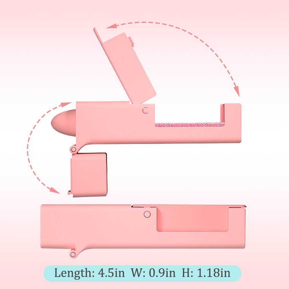 Reusable No Touch Anti Epidemic Open Door Disinfectant Tool Elevator Press Stick Artifact Anti-virus Avoid Contacting Tool: 1Pcs Tool Pink