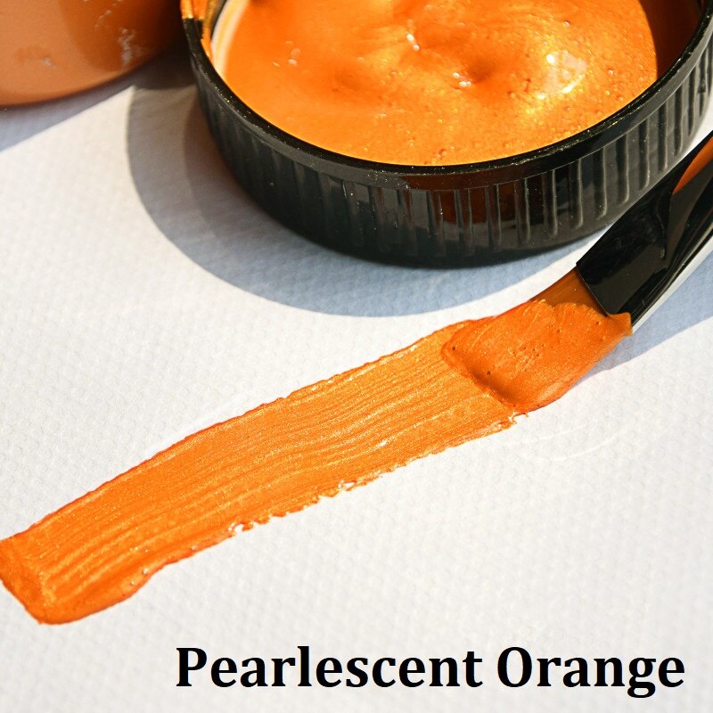 100ML Gold Paint Metallic acrylic paint,waterproof not faded for Statuary Coloring DIY hand painted graffiti Varnish Coating: 8