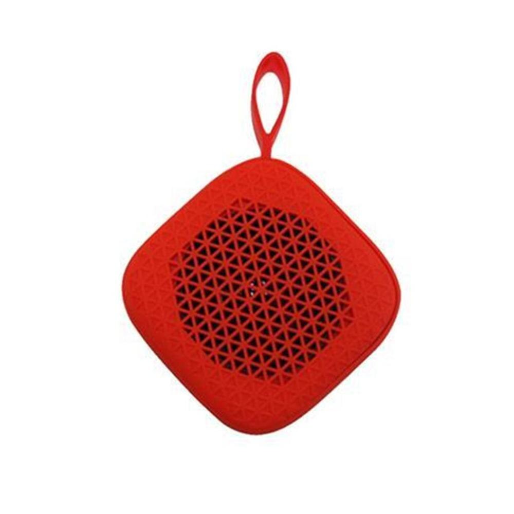 Mini Wireless blutooth speaker Outdoor Portable bocinas speaker alto falante Mobile Phone bluethooth speaker Built In microphone: Red