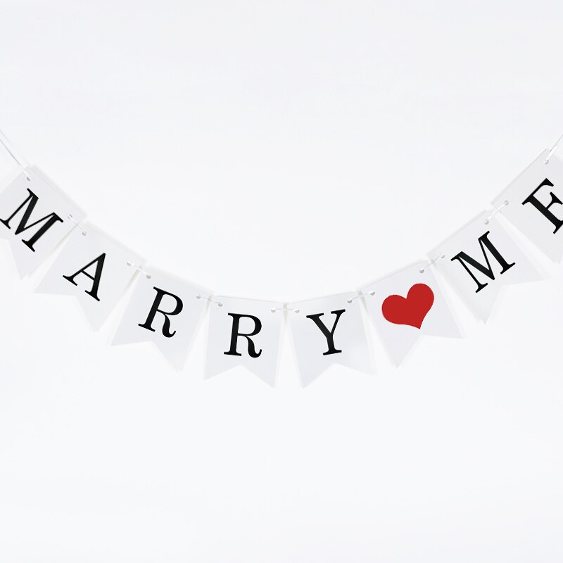 Wedding Bunting Banner Just Married Rustic Paper Garland Wedding Table Decoration Marriage Party DIY Hanging Flag Decor Supplies