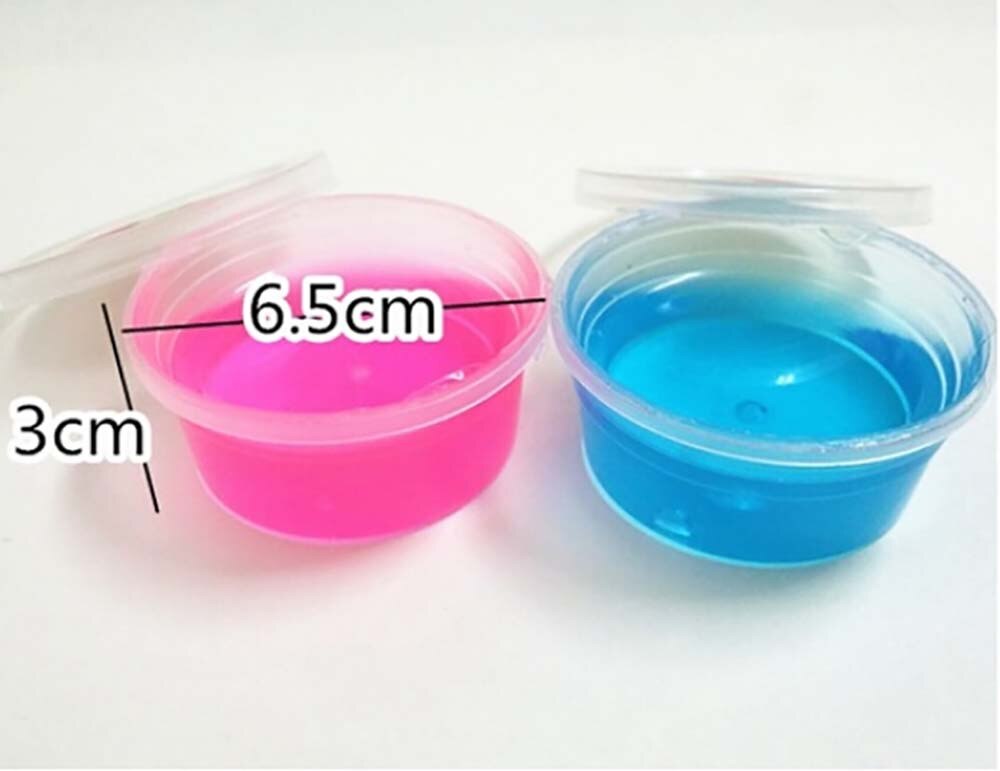 12 Kleur Crystal Clay Slime Speelgoed DIY Transparante Modder Play Magic Plasticine Kid Speelgoed Intelligente Hand Gm Plasticine Speelgoed