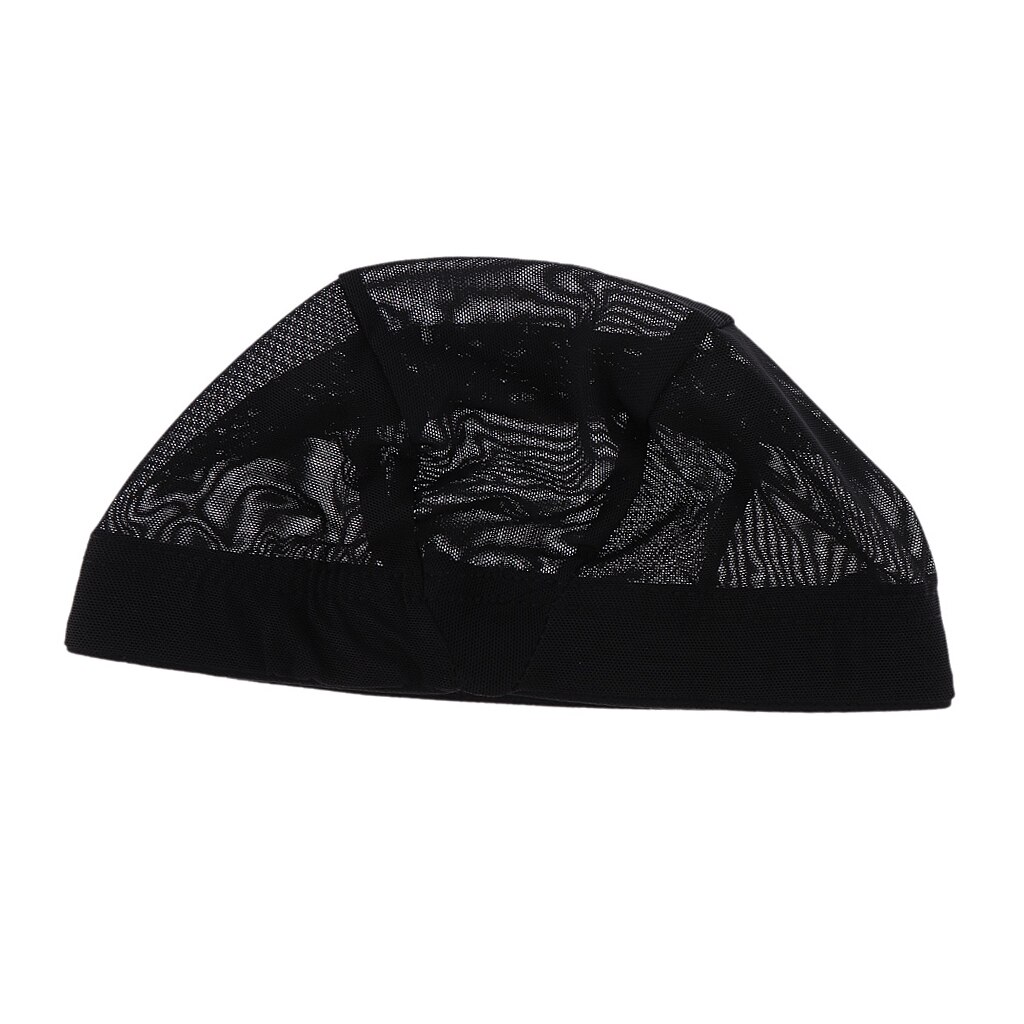 Elastic Dome Cap Costume Mesh Net Making Wigs Spandex Snood Hairnet Black